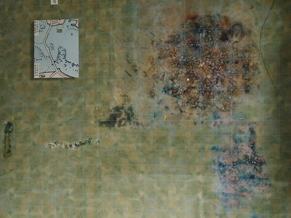 Photo mosaic of the Fiery Dragon wreck site.